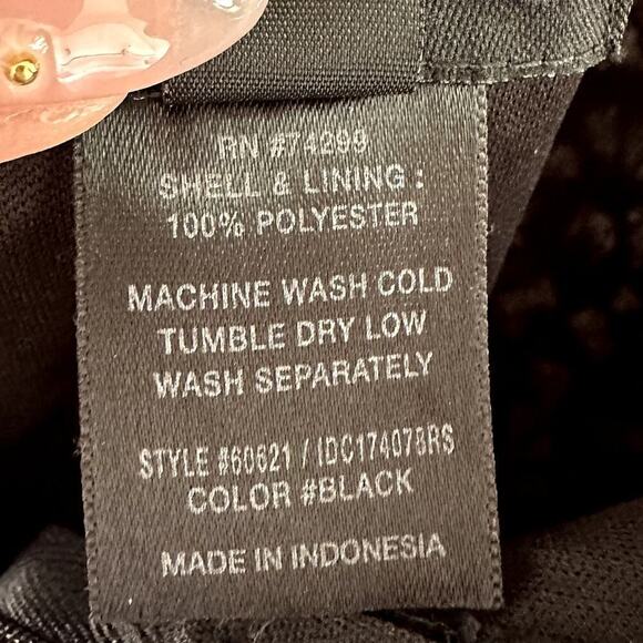 En Focus Studio Black Floral Lace Sheath Dress NWT Size 6 Cocktail Formal Midi - Picture 9 of 9